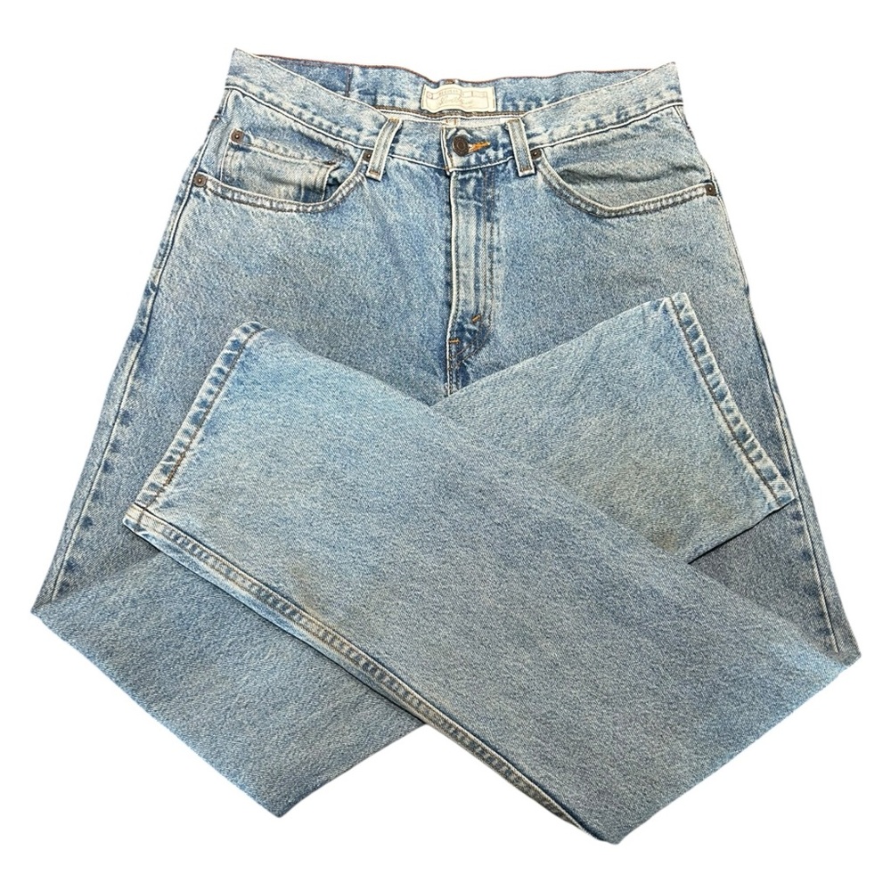 Levi Strauss Signature Jeans 31x32 Faded Straight Leg Y2K Denim